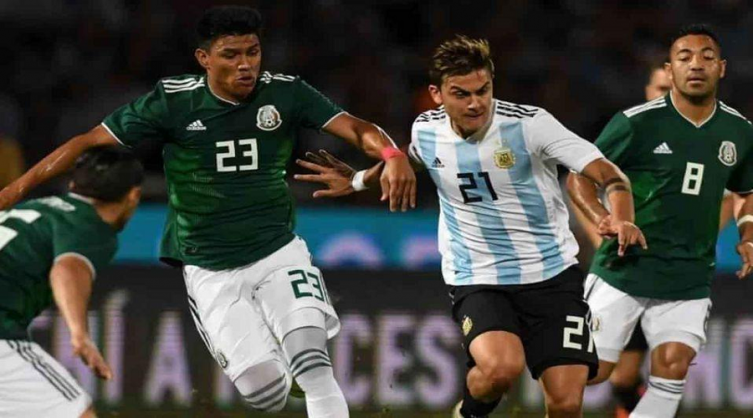 Argentina vs México: horario, TV y formaciones