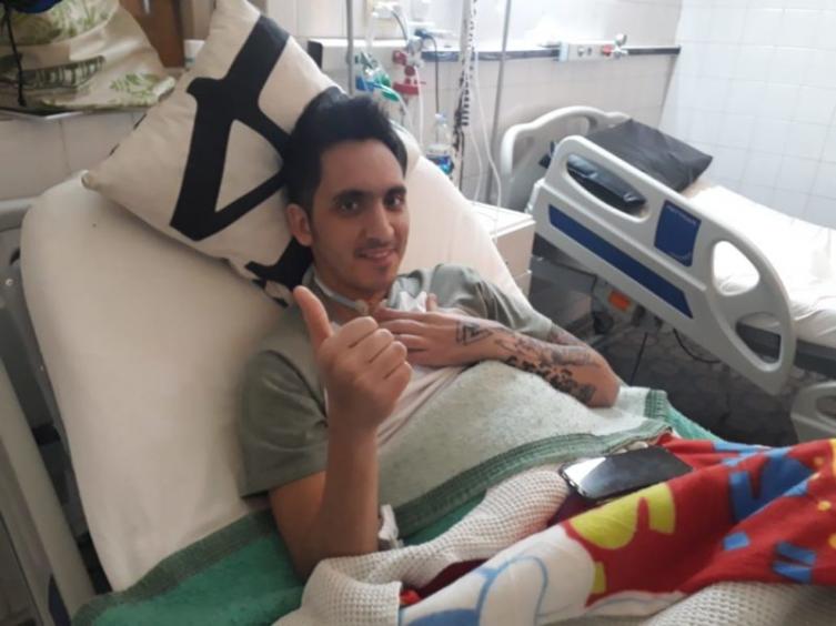 Joaquín Lezcano está fuera de peligro