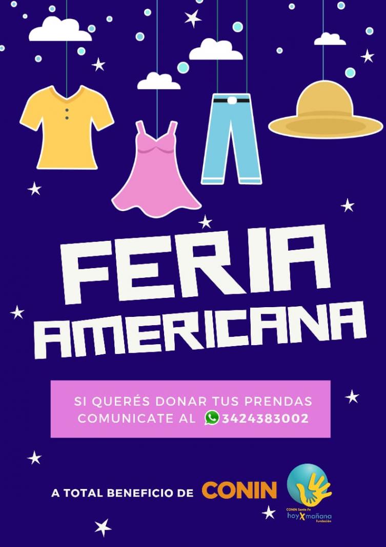 CONIN realiza una feria americana