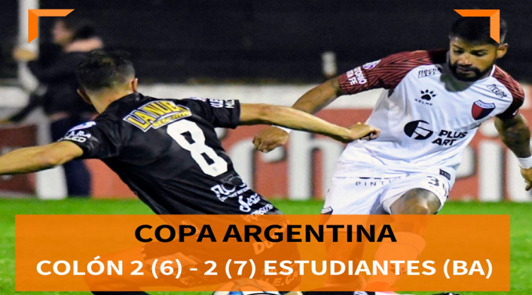 Copa Argentina: Colón quedo eliminado tras una apasionante serie de penales sin atajadas de Burián