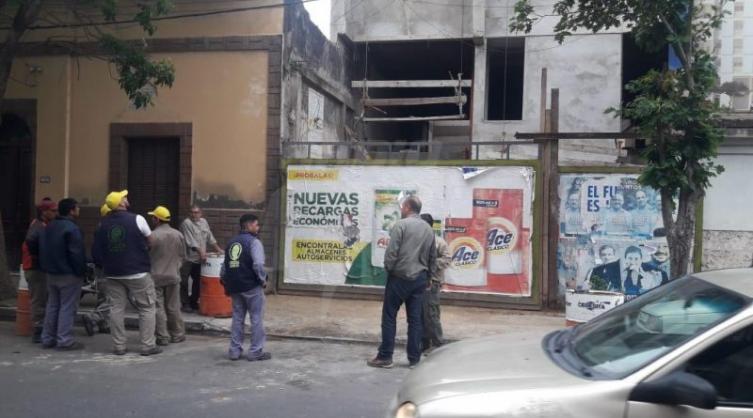 Un obrero cayó de un octavo piso