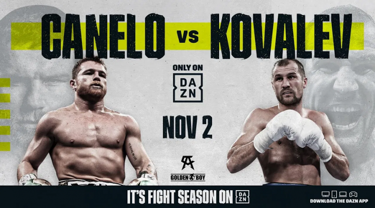 Canelo Alvarez vs. Kovalev, por el título semipesado: hora, TV y todo lo que hay que saber