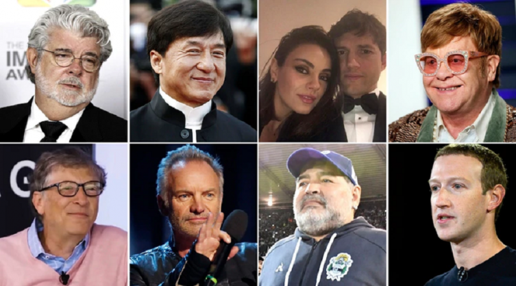Los antecesores de Maradona: famosos que dejaron a sus hijos sin herencia