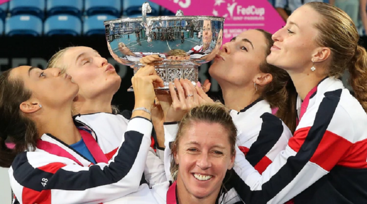 Francia venció a Australia y se coronó campeón de la Fed Cup
