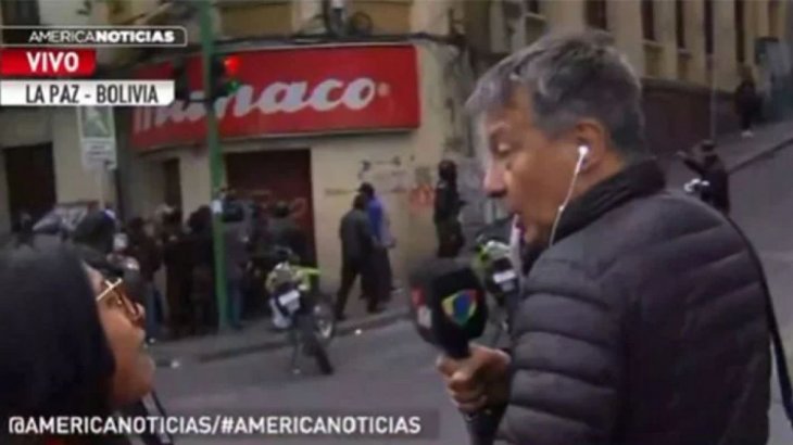 Bolivia: periodistas argentinos, a resguardo en la Embajada