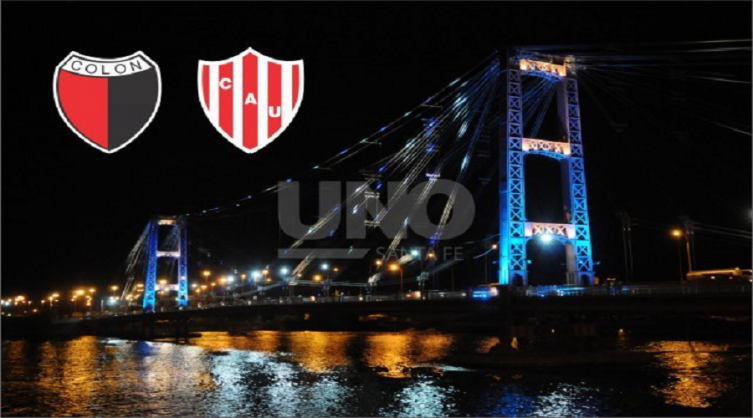 Colón y Unión saludaron por el 446º aniversario de Santa Fe