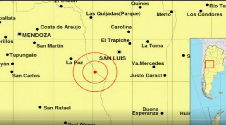 El temblor en Mendoza se sintió en la provincia de Santa Fe