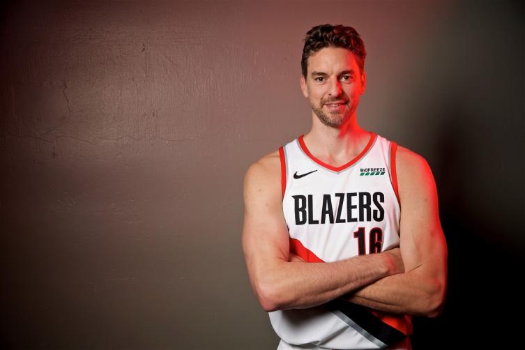 Pau Gasol dejó de ser jugador de los Blazers por culpa de una cruda lesión