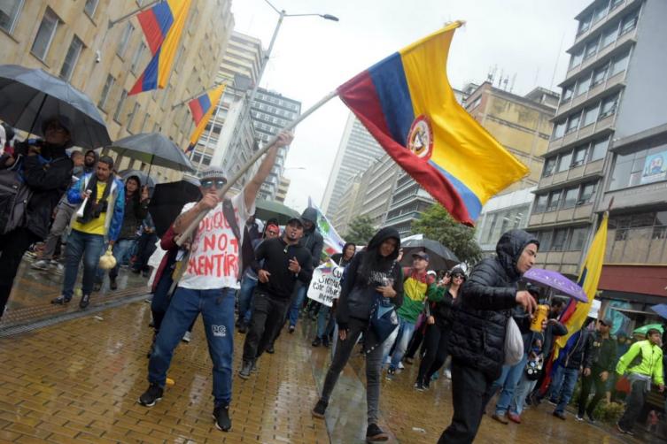 Miles de colombianos se manifestaron contra el gobierno de Ivan Duque