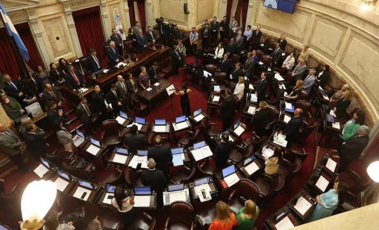 Juraron los nuevos senadores electos el 27 de octubre