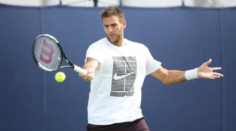 Juan Martín Del Potro, anotado para el Abierto de Australia