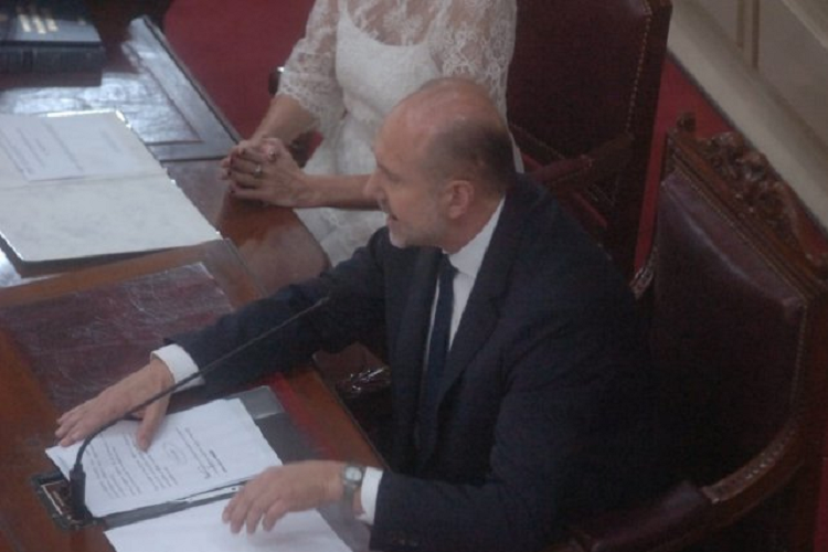 Discurso de asunción de Omar Perotti