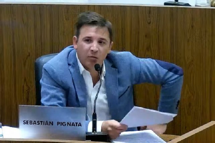 Sebastián Pignata denunció amenazas  