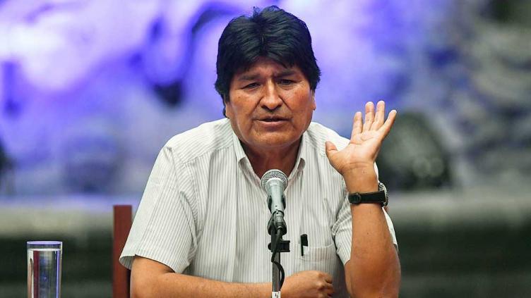Evo Morales denuncia 
