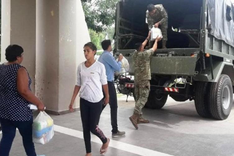 En el polideportivo La Tablada ya no quedan evacuados	