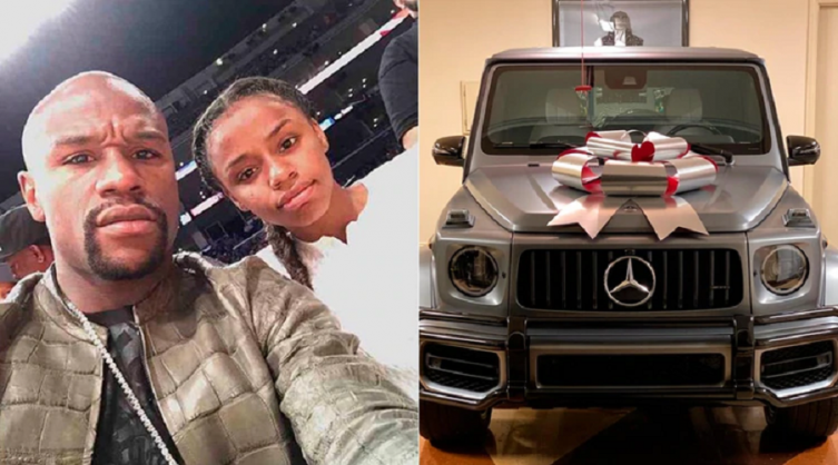 Mayweather presumió en la redes sociales del lujoso regalo de Navidad que le hizo a su hija adolescente