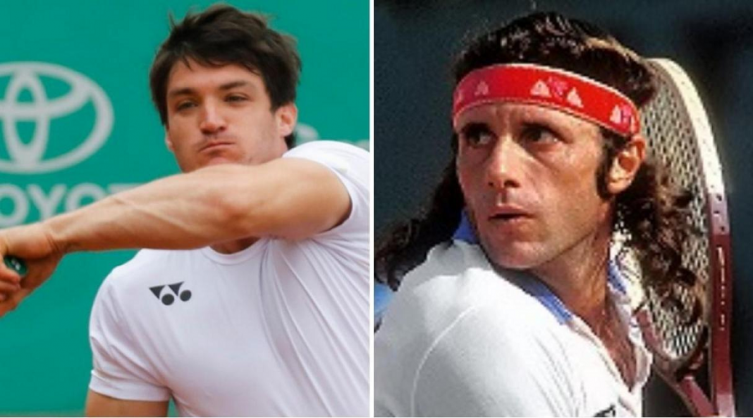 Guillermo Vilas felicitó a Gustavo Fernández por su desempeño