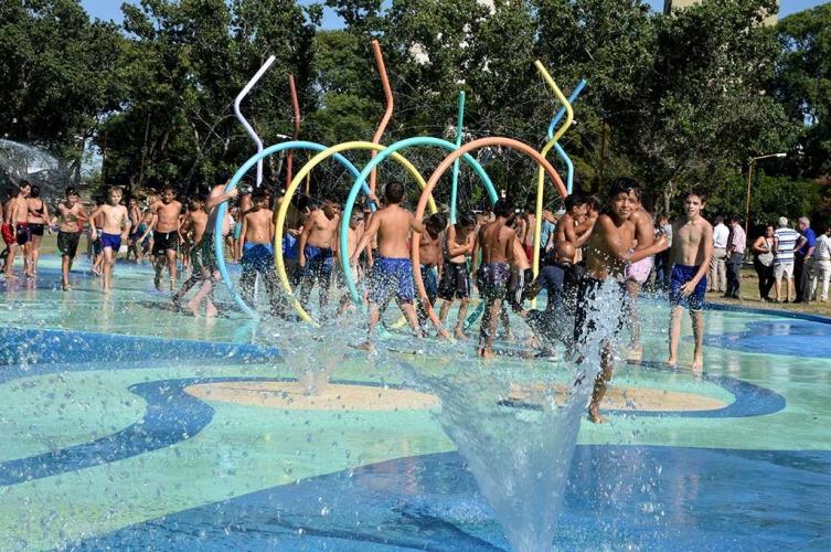 Se quemó el tablero y las bombas de los piletones del Parque del Sur