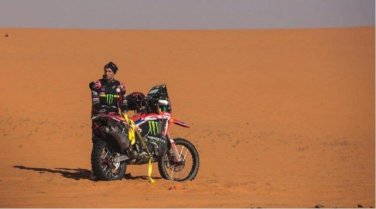 Dakar: Kevin Benavídes rompió motor pero no abandonó