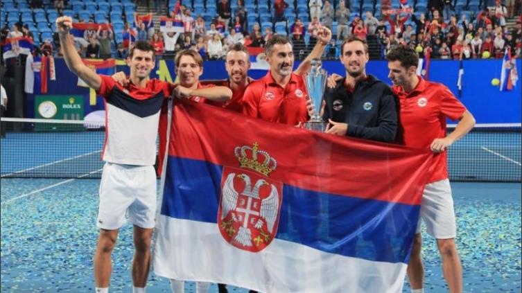 Serbia, de la mano de Novak Djokovic, ganó la copa ATP
