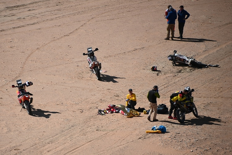 El dramático relato del piloto que encontró a Gonçalves tras el trágico accidente en el Dakar