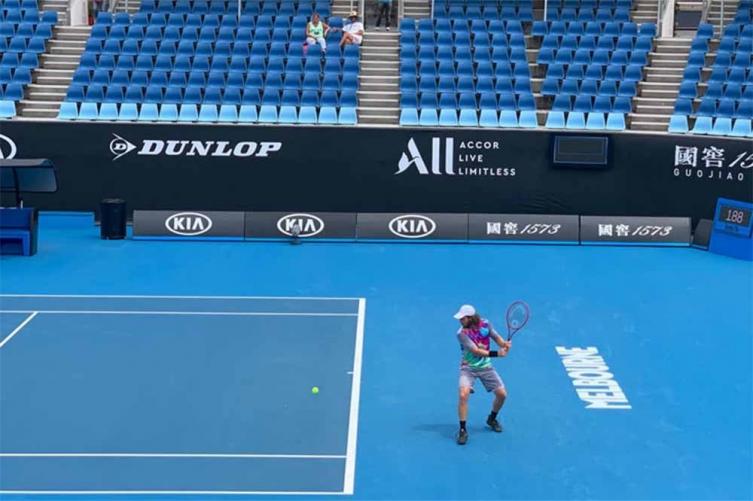 Trungelliti avanzó al cuadro principal del Abierto de Australia