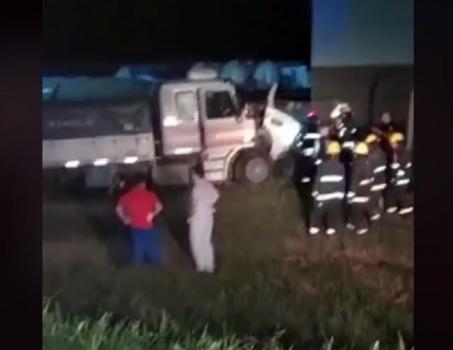 Tres fallecidos en un choque frontal