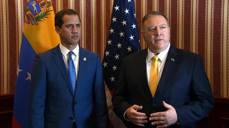 Guaidó se reunió con Pompeo y volvió a recibir el apoyo de EEUU