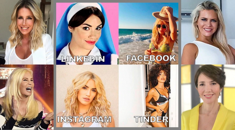 Los famosos se sumaron al nuevo desafío viral sobre sus perfiles en las redes sociales