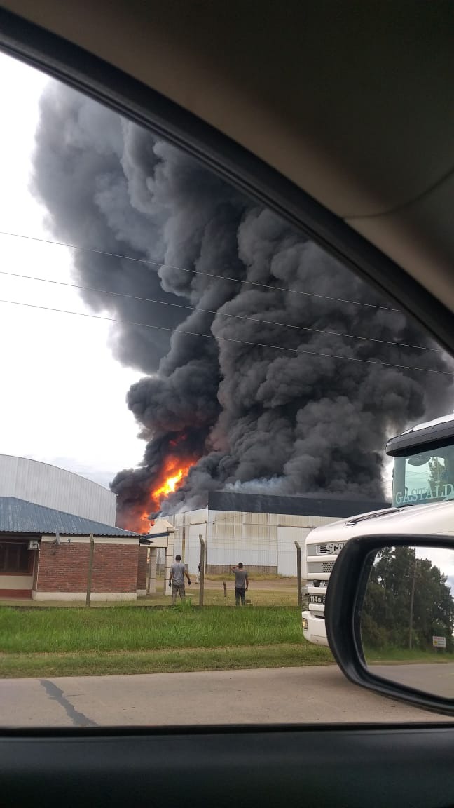 La empresa incendiada había sido sancionada por Trabajo