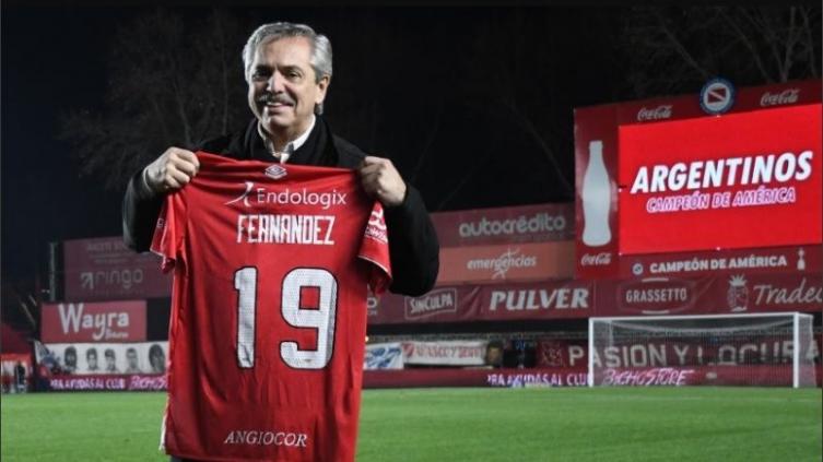 Alberto Fernández criticó el fútbol argentino: “Es poco transparente