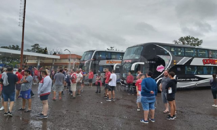 Sudamericana: los hinchas de Unión comenzaron a llegar a Brasil