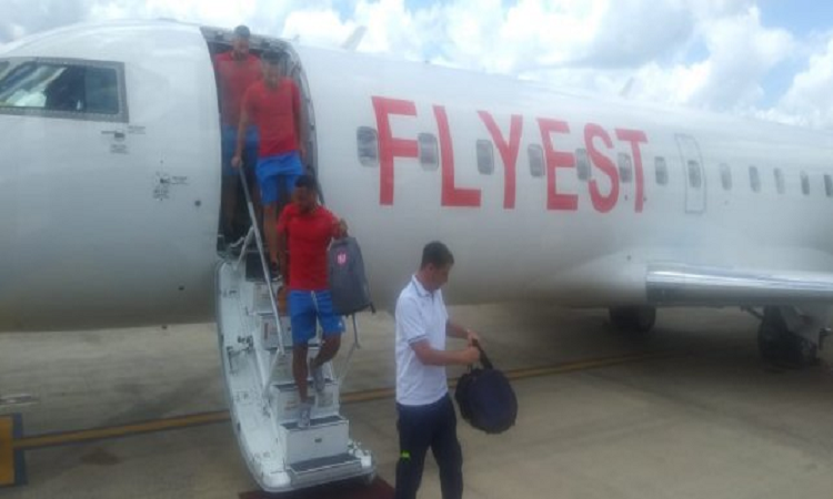 Unión arribó a Belo Horizonte para enfrentar el jueves a Mineiro