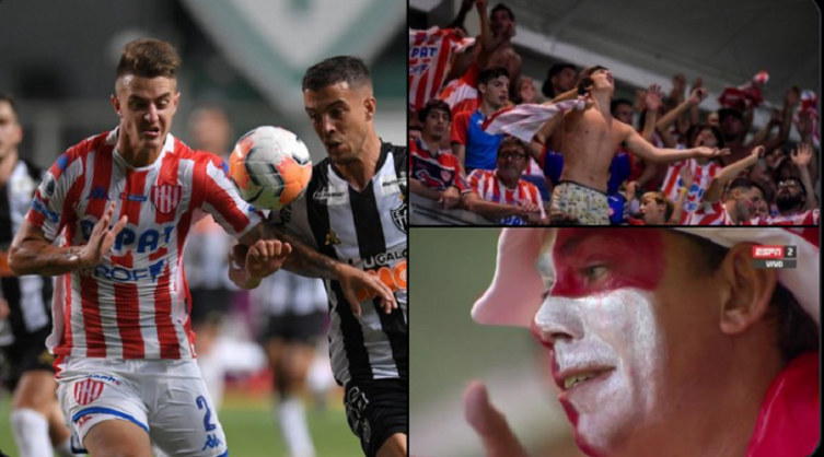Unión hizo história en Brasil: aguanto el ataque de Mineiro y avanzó a la segunda fase de la Sudamericana