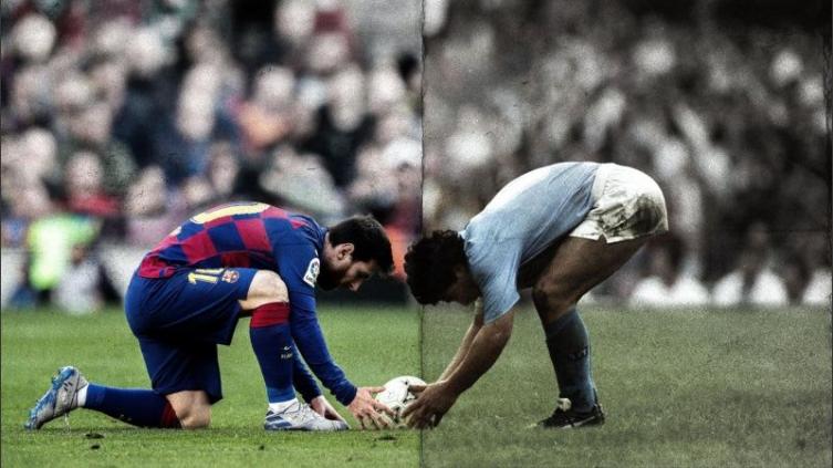 En la “tierra santa” de Maradona, Piqué eligió entre Diego y Messi y explicó por qué