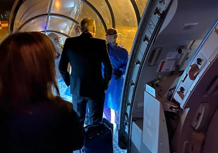Activaron en Ezeiza el protocolo de coronavirus