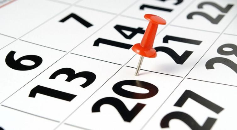 La lista completa de feriados para todo el año