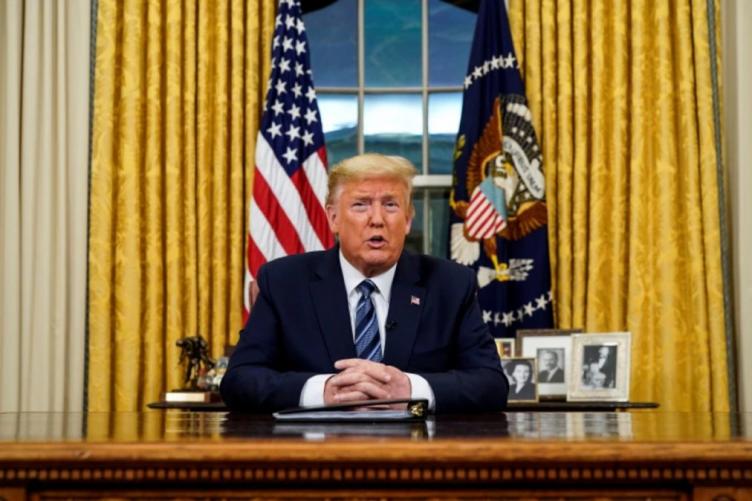Trump anunció la suspensión de los viajes entre EEUU y Europa