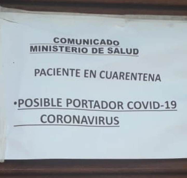 Puso un alerta de Coronavirus para que no lo desalojen de la vivienda 