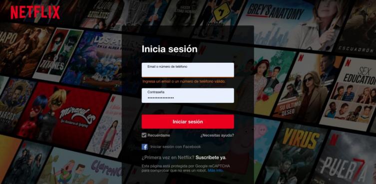 Netflix baja calidad para garantizar conectividad