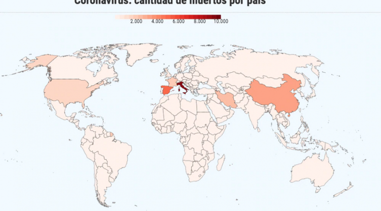 La pandemia en el mundo: dónde es más letal y los países que no reportan casos