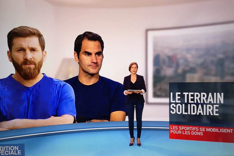Confundieron a Messi con su imitador en la TV francesa y las redes se llenaron de memes