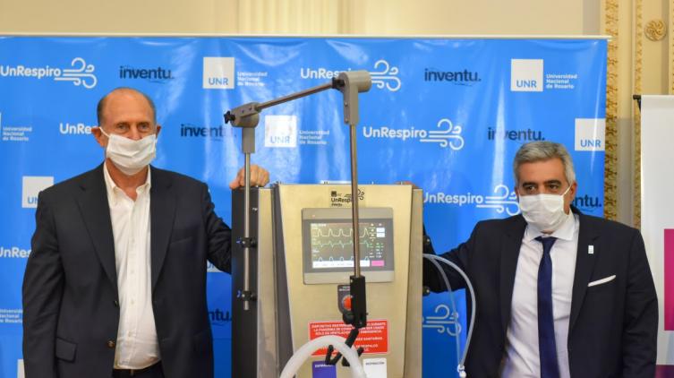 Presentaron el ventilador de transición