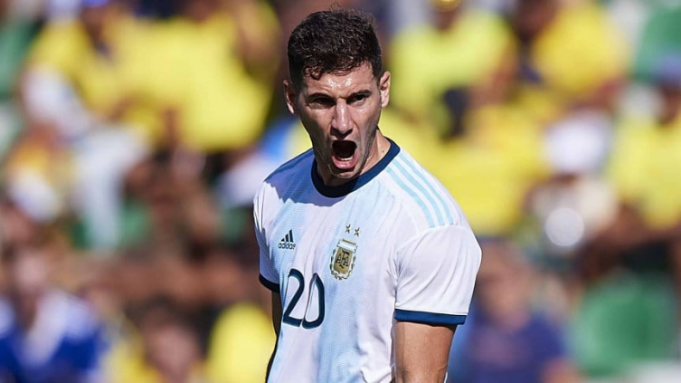 Alario y la Selección Argentina: 