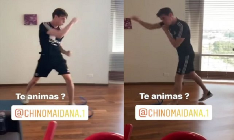 Germán Conti retó al Chino Maidana en las redes sociales