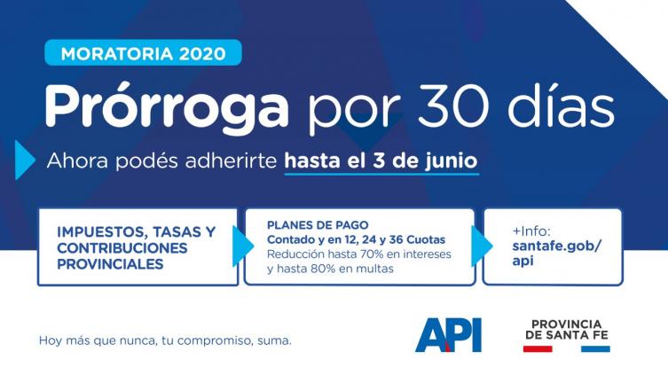 Se prorrogó la moratoria provincial