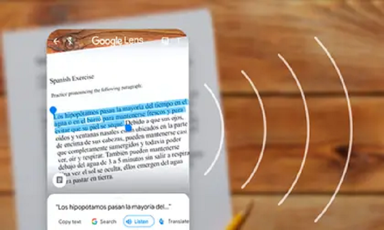 Google Lens ahora permite copiar las notas escritas a mano y enviarlas a la computadora