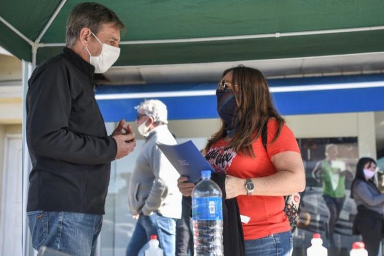 Operativos municipales en las avenidas comerciales