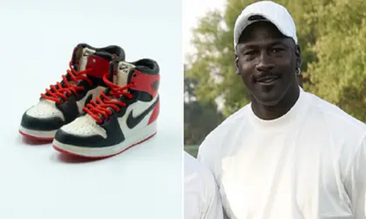 La impactante cifra que pagaron en una subasta por un par de zapatillas de Michael Jordan