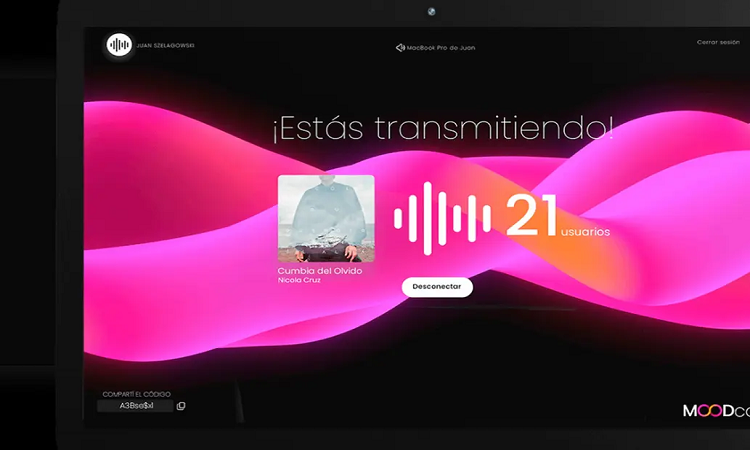 Moodcast, una forma de compartir y disfrutar con amigos una lista de canciones de Spotify